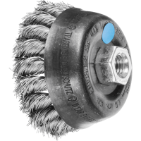 Щетка чашечная плетеная TBG 80/M14 INOX 0,35 (955130)